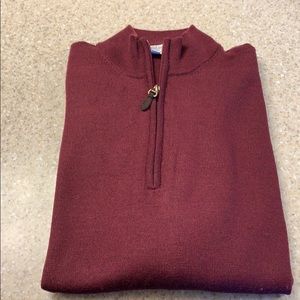 Turnbury Extra Fine Merino Wool 1/4 zip